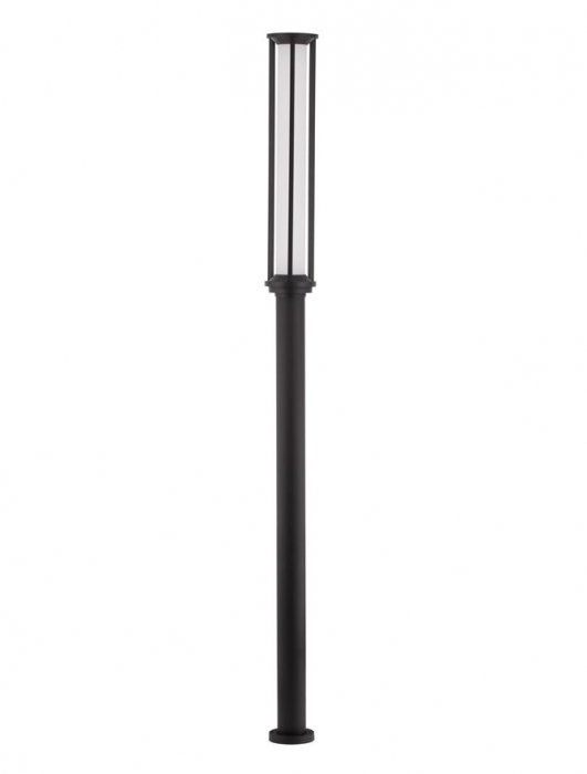 Stalp exterior Nova Luce SOLSTICE 9030626 LED 16W 3000K 1130lm Sandy Black Die-Casting Aluminium & Polycarbonate Frost   IP65 [4]