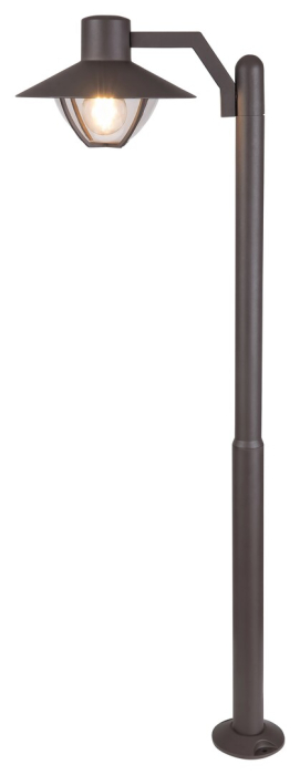 Stalp exterior Rabalux Almada E27 aluminiu brown stil modern, IP44 7886 [2]