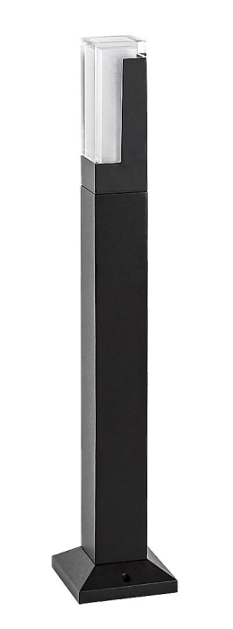 Stalp exterior Rabalux Darvas LED 7W 450lm 2700KK/4000KK/6000K aluminiu black stil modern, IP54 77128 [2]