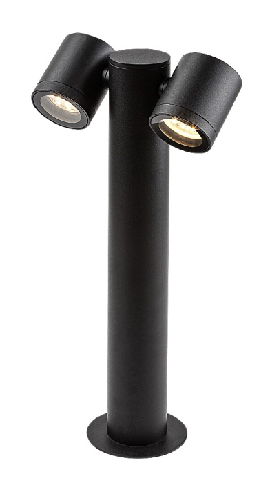 Stalp exterior Rabalux Enol GU10 aluminiu black stil modern, IP44 77113 [8]