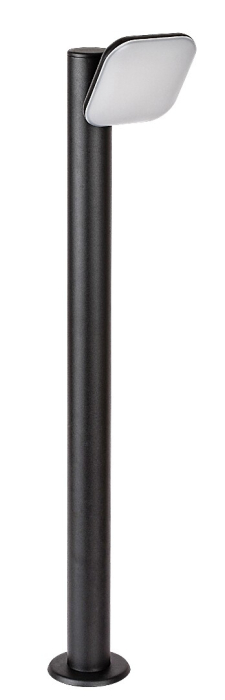 Stalp exterior Rabalux Odiel LED 12W 720lm 3000K aluminiu plastic negru alb IP44 [2]