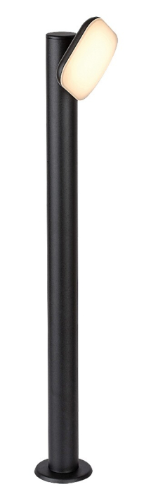 Stalp exterior Rabalux Odiel LED 12W 720lm 3000K aluminiu plastic negru alb IP44 [3]
