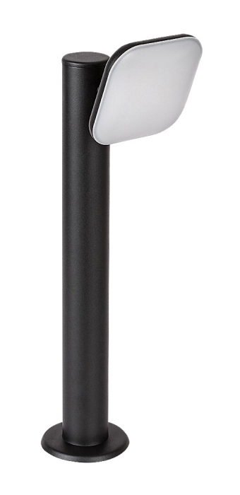 Stalp exterior Rabalux Odiel LED 12W 750lm 3000K aluminiu plastic negru alb IP44 [2]
