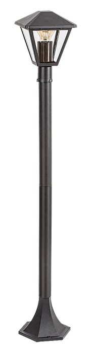 Stalp exterior Rabalux Paravento E27 aluminiu black stil clasic, IP44 7150 [3]