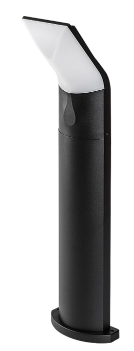 Stalp exterior Rabalux Tolna LED 10W 740lm 3000K aluminiu plastic negru alb IP54 [2]