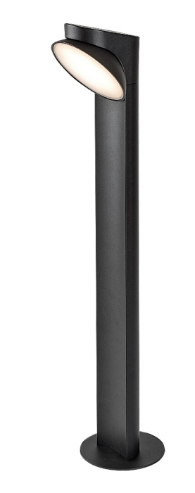 Stalp exterior Rabalux Wengen LED 12W 790lm 3000K aluminiu plastic negru alb IP54 [9]