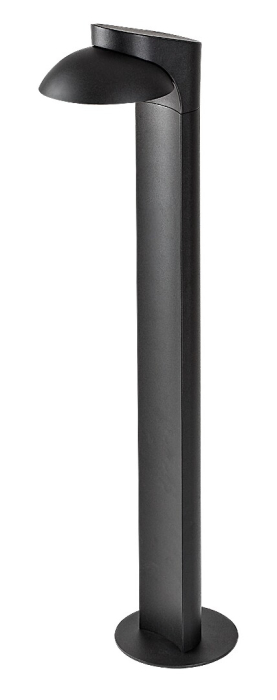 Stalp exterior Rabalux Wengen LED 12W 790lm 3000K aluminiu plastic negru alb IP54 [8]