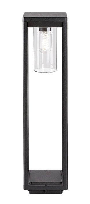 Stalp exterior Rabalux Zernest  E27    aluminiu black stil modern 230V, 50Hz IP54 77087 [3]