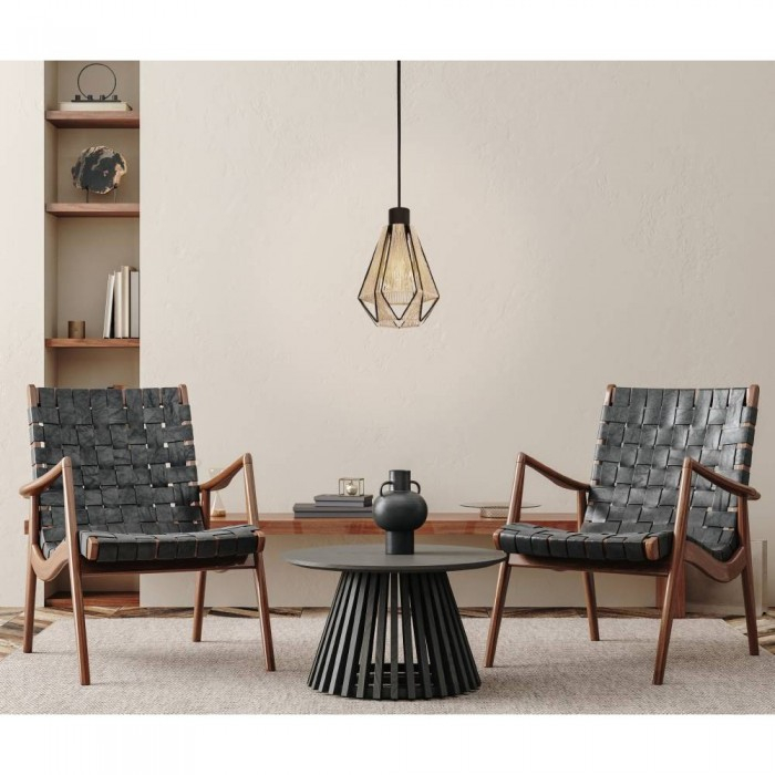 Suspensie Eglo Adwickle, metal, textil, D.15 cm, 43776 [3]