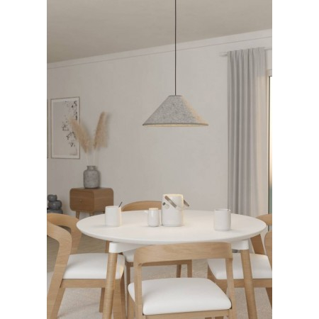 Suspensie Eglo Alsager, negru, 1XE27, H. 110 cm, 43984 [2]