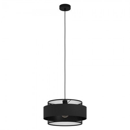 Suspensie Eglo Bazely, negru, 1XE27, D.40 cm, 43668 [1]