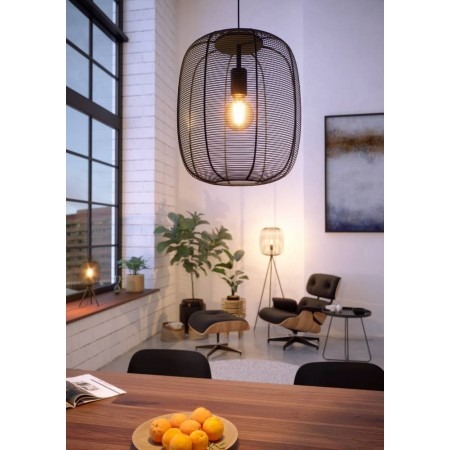 Suspensie Eglo Rinroe, negru, 1XE27, L. 110 cm, 43965 [2]