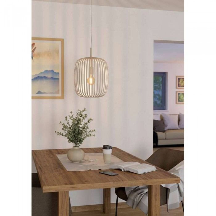 Suspensie Eglo Romazzina, bej mat, 1xE27, 40W, 900496 [3]