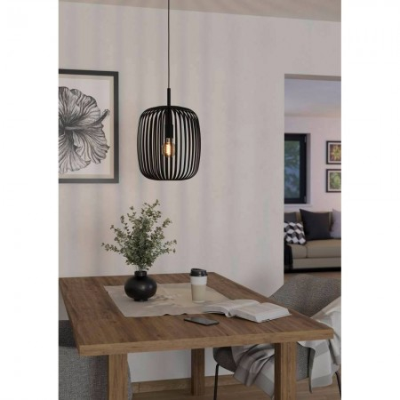 Suspensie Eglo Romazzina, negru mat, 1xE27, D.32 cm, 900494 [2]