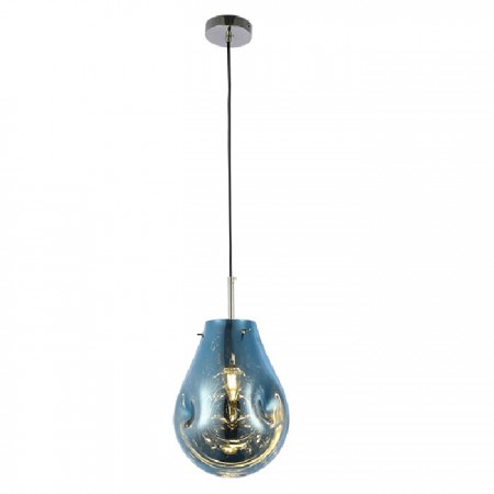 Pendul Elmark Helen, sticla albastra, 1XE27, D.20 cm, 955HELEN1/BL [1]