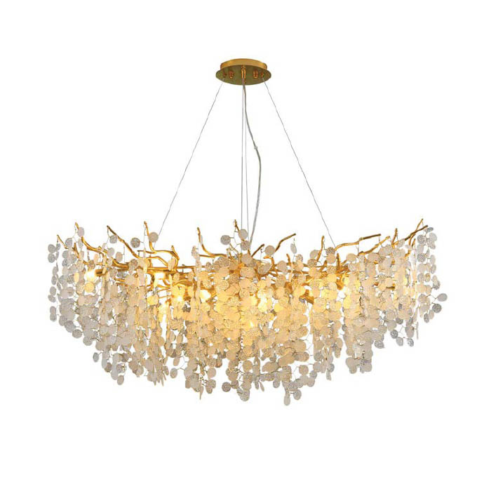 Suspensie Elmark Hugo, auriu, cristal, 13XG9, L.120 cm, 955HUGO13 [2]