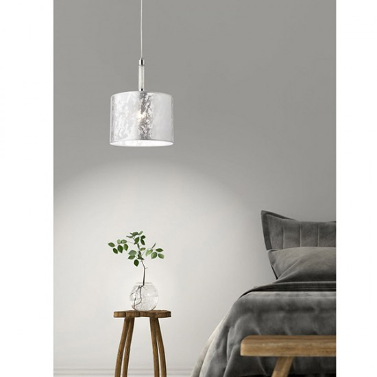 Suspensie Redo Astrid 01-1177 E27 1x42W Metal Cromat 1200xD300 IP20 [3]