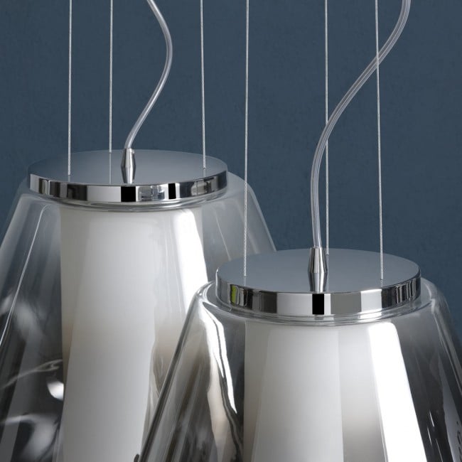Suspensie REDO Fusion 01-1140 E27 1x42W Ø380 IP20 Smoky [3]