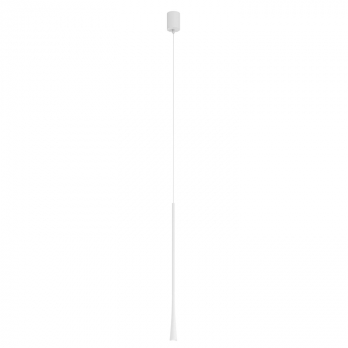 Suspensie REDO ITO 01-4074 LED 6.2W 3000K 495lm H600mm ⌀32mm Alb Mat IP20 [1]