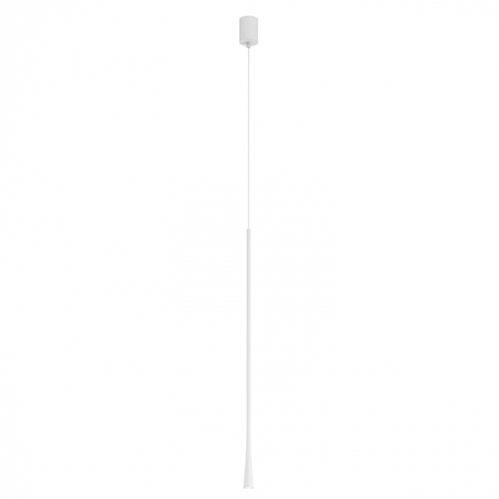 Suspensie REDO ITO 01-4118 LED 6.2W 3000K 495lm H800mm ⌀32mm Alb Mat IP20 [1]