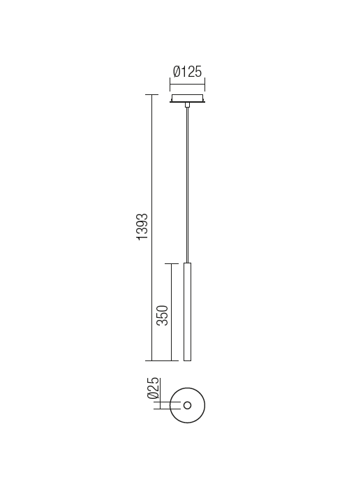 Suspensie REDO Kanji 01-1220 LED 6W 3000K 446lm Metal Alb Mat [3]