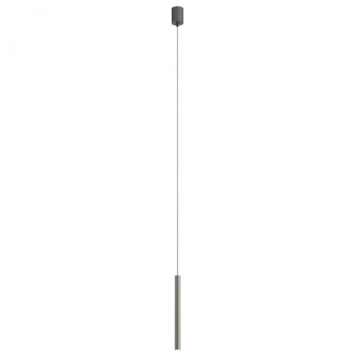 Suspensie REDO KANJI 01-4135 LED 6.2W 3000K 495lm H350mm ⌀25mm Foggy Nickel IP20 [1]
