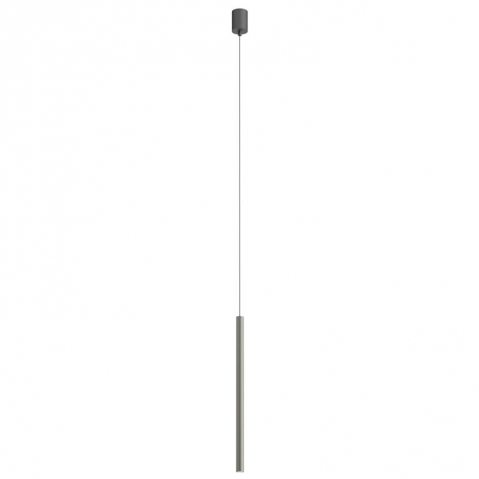 Suspensie REDO KANJI 01-4147 LED 6.2W 3000K 495lm H550mm ⌀25mm Foggy Nickel IP20 [1]