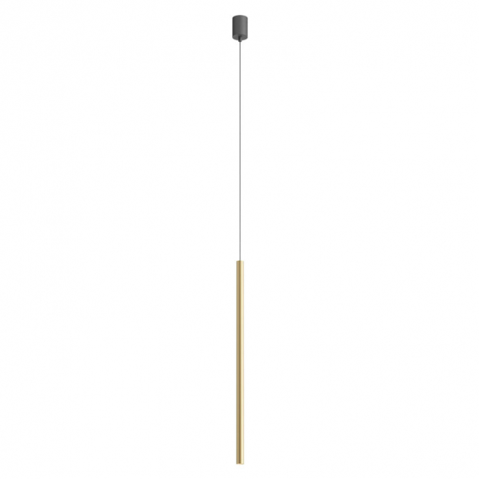 Suspensie REDO KANJI 01-4157 LED 6W 3000K 495lm H750mm ⌀25mm Aur Mat IP20 [1]