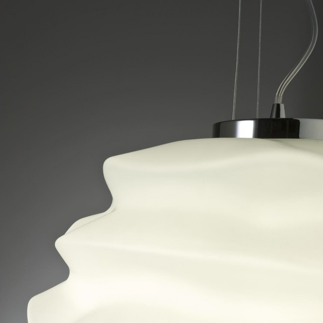 Suspensie REDO Magma 01-1142 E27 1x42W Ø380 IP20 Alb Opal [3]
