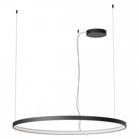 Suspensie Redo Orion Round, negru mat, LED CCT, 75W, 5544 lumeni, 2700K/3000K/4000K, D.100 cm, 01-3877 [1]