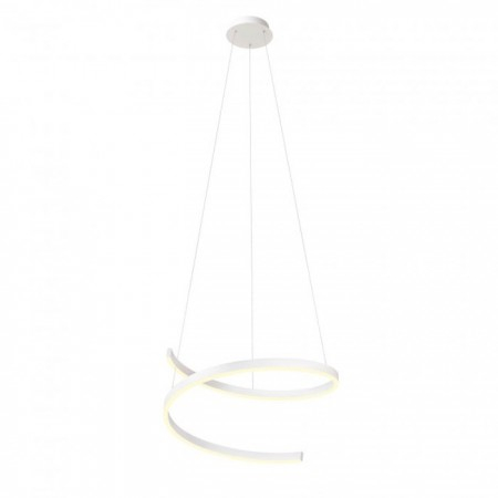 Suspensie Redo Scroll, alb mat, LED, 38W, 1910 lumeni, 3000K/4000K/6000K, D.60 cm, 01-4013 [1]