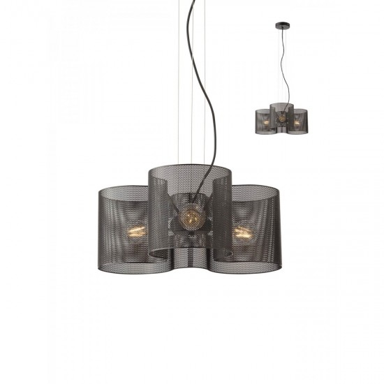 Suspensie Smarter Formi, negru, 3XE27, 01-1990 [1]