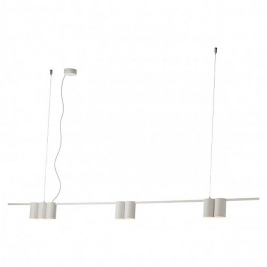 Suspensie Smarter Modi, alb, 7XGU10, L.150 cm, 01-3517 [1]