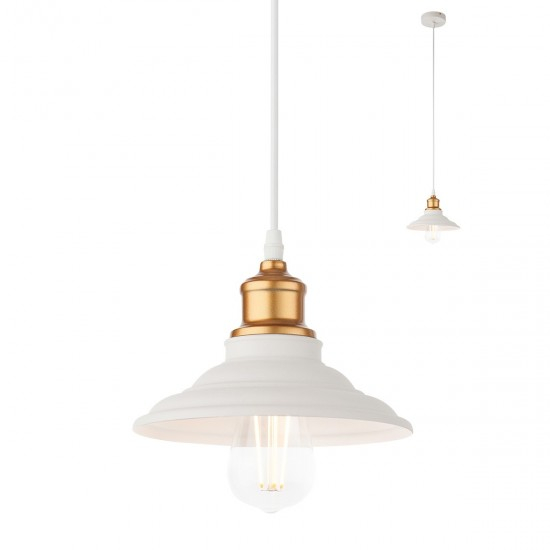 Suspensie Smarter Spinner 01-1293 1X42W E27 SAND WH + GOLDEN [1]