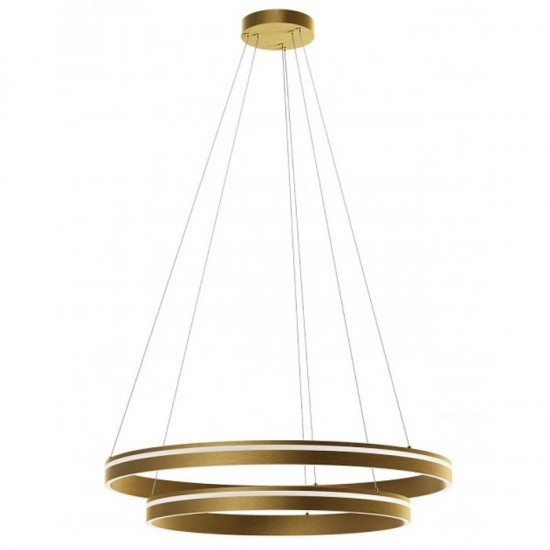Suspensie Smarter Valdis, auriu mat, LED CCT, 76W, 3710 lumeni, 3000K/4000K, D.79 cm, 01-3784 [1]