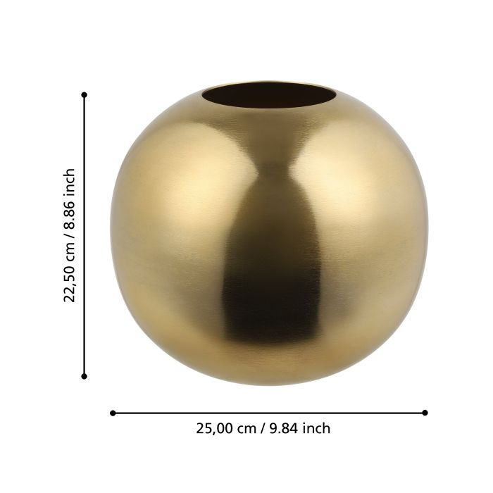 Vaza EGLO ABUCAY 421048 Aluminium Brass Ø250 mm  [5]