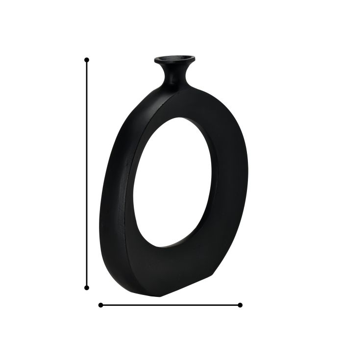 Vaza EGLO  ANKAREFO 421441 Aluminium Black Handmade 255x50x300 mm [2]