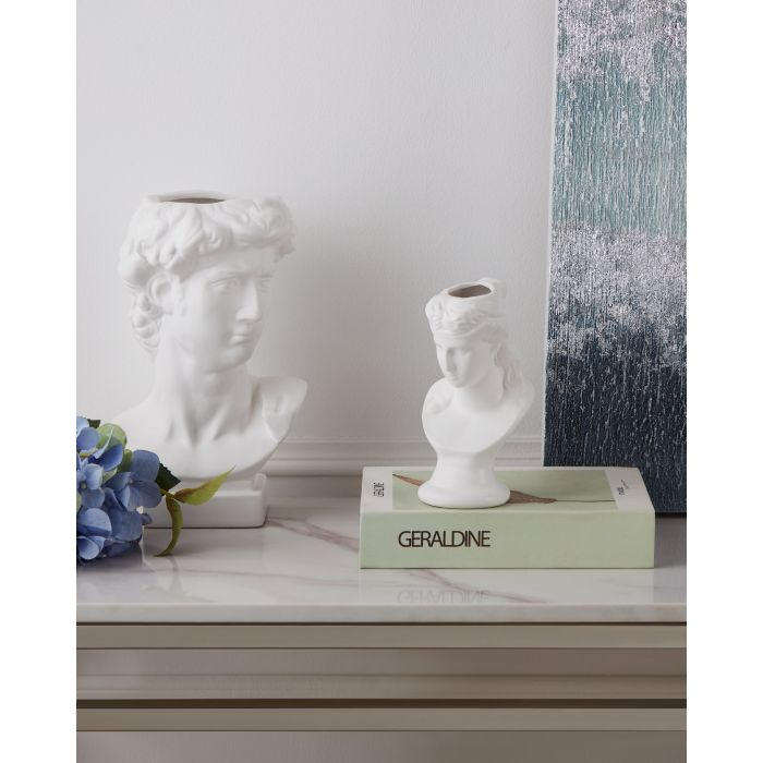 Vaza EGLO FELICIEN 421002 Ceramic White Ø90x170 mm [2]