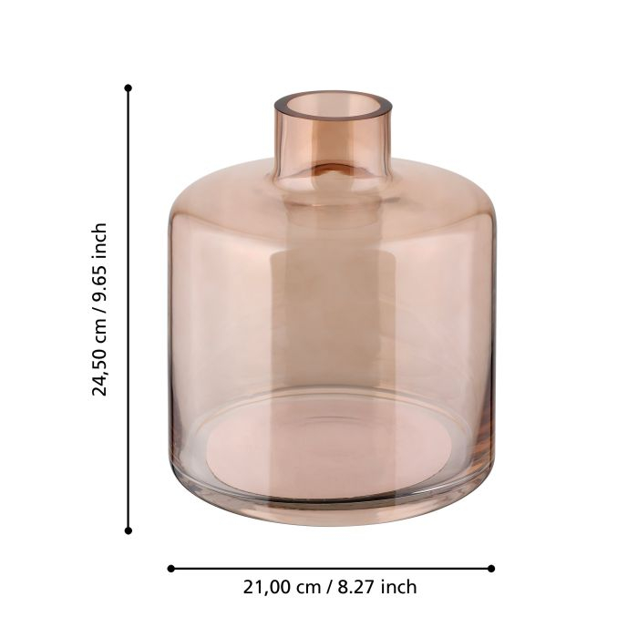 Vaza EGLO NABAS 421386 Glass Pink Ø210x245 mm  [5]