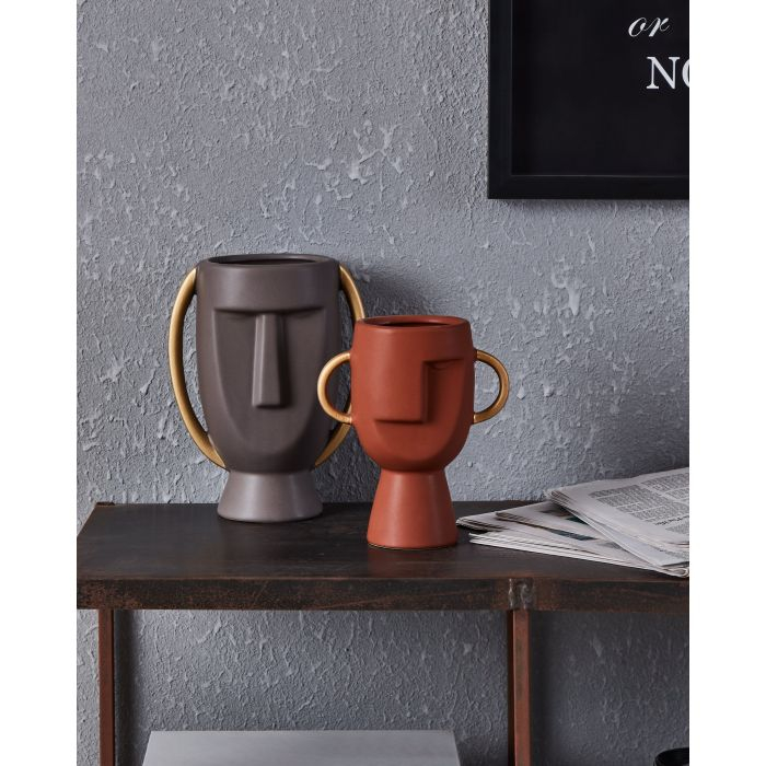 Vaza EGLO RADISSON 421004 Ceramic Terracotta 150x85x175 mm [2]