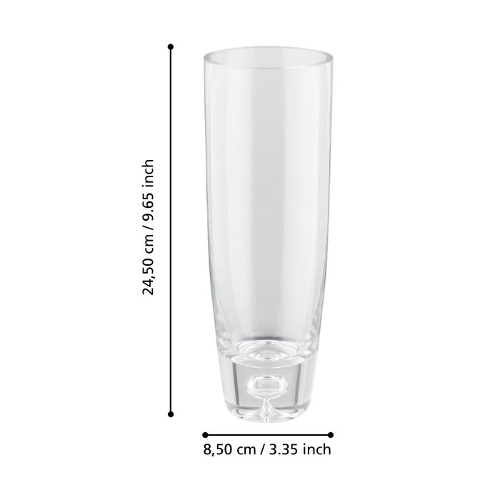 Vaza EGLO SANDRAKA 421237  Glass Transparent  Ø85x245 mm   [5]