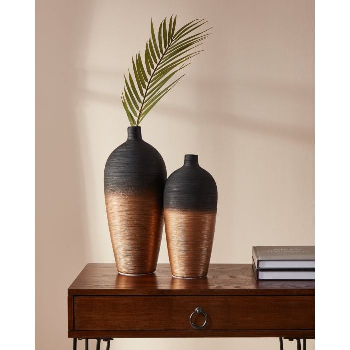 Vaza EGLO SARYKSU 421421  Ceramic Black Gold Ø150x355 mm  [5]