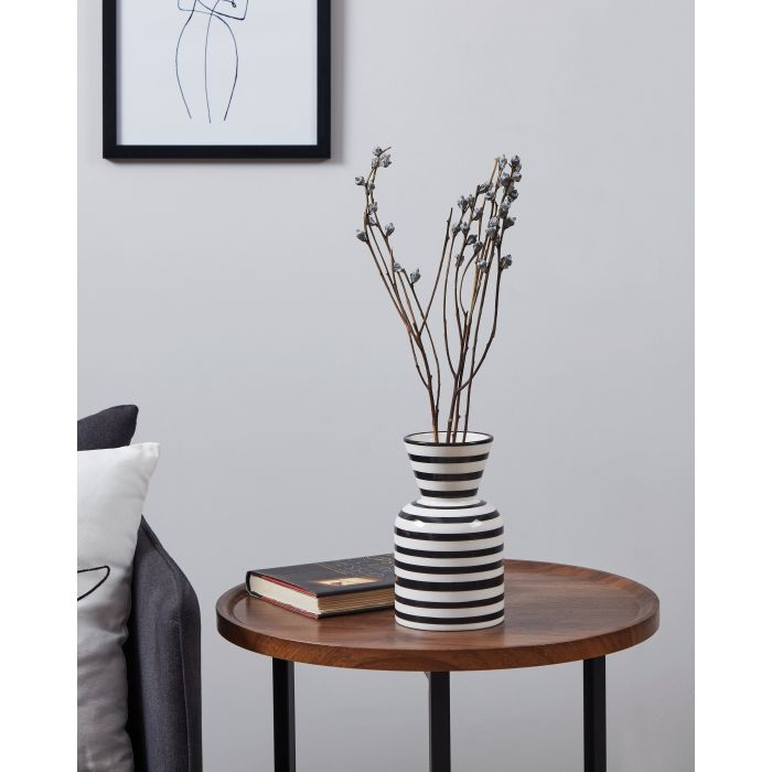 Vaza EGLO YUZAWA 421036 Ceramic Black White  Ø120x200 mm [2]