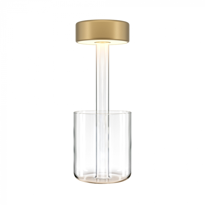 Veioza baterie Maytoni AI Collaboration MOD229TL-L3G3K1 LED 3W 2200K-4000K 120lm Metal/Glass Gold IP20 [1]