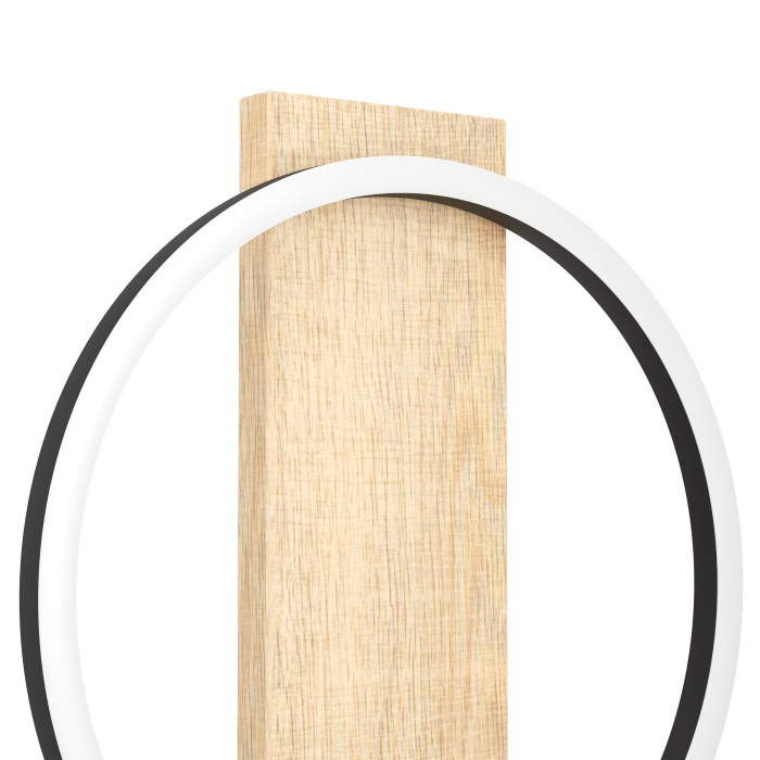 Veioza EGLO Boyal 901718 LED 1X12W 3000K 1700lm 220-240V,50/60Hz L 300mm x l 150mm x H 425mm otel/lemn negru/maro plastic alb IP20 [3]