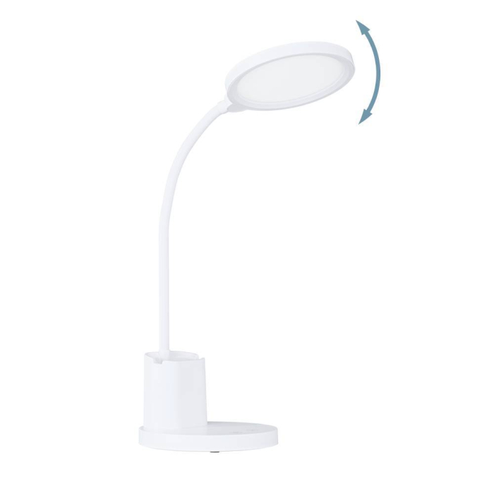 Veioza EGLO Brolini 900529 LED 2,1W 2700-6500K 300lm  H 550mm x Ø150mm plastic alb  IP20 [3]
