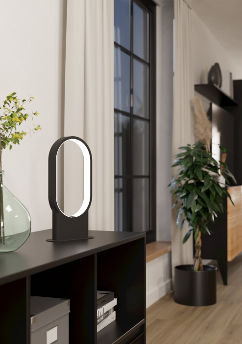 Veioza EGLO Codriales LED 10,8W 3000K 1500lm Aluminiu Black IP20 [3]