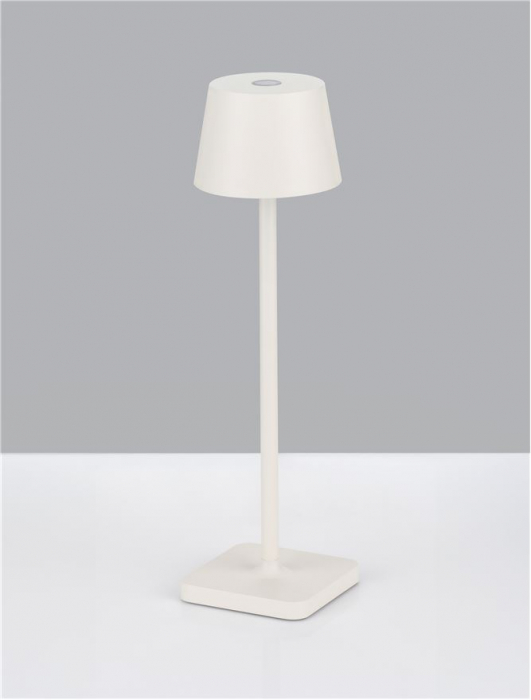 Veioza exterior Nova Luce DECK 9030562 LED 1.50W 3000K 121lm Sandy White Die-Casting Aluminium & Polycarbonate Frost   IP54 [4]