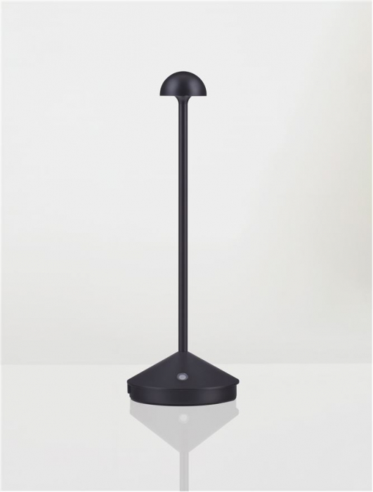 Veioza exterior Nova Luce LUMO 9030617 LED 2W 3000K 120lm Sandy Black Die-Casting Aluminium & Polycarbonate Frost   IP54 [7]