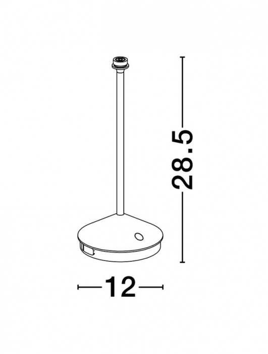 Veioza exterior Nova Luce LUMO 9030619 LED 2W 3000K 120lm Sandy Rust BroW n Die-Casting Aluminium & Polycarbonate Frost   IP54 [2]